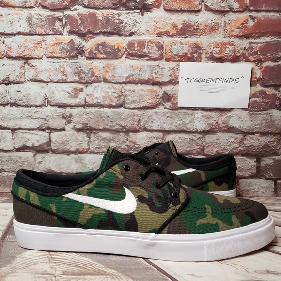 Nike Other - Nike SB Zoom Stefan Janoski CNVS Camo 🆕️💥